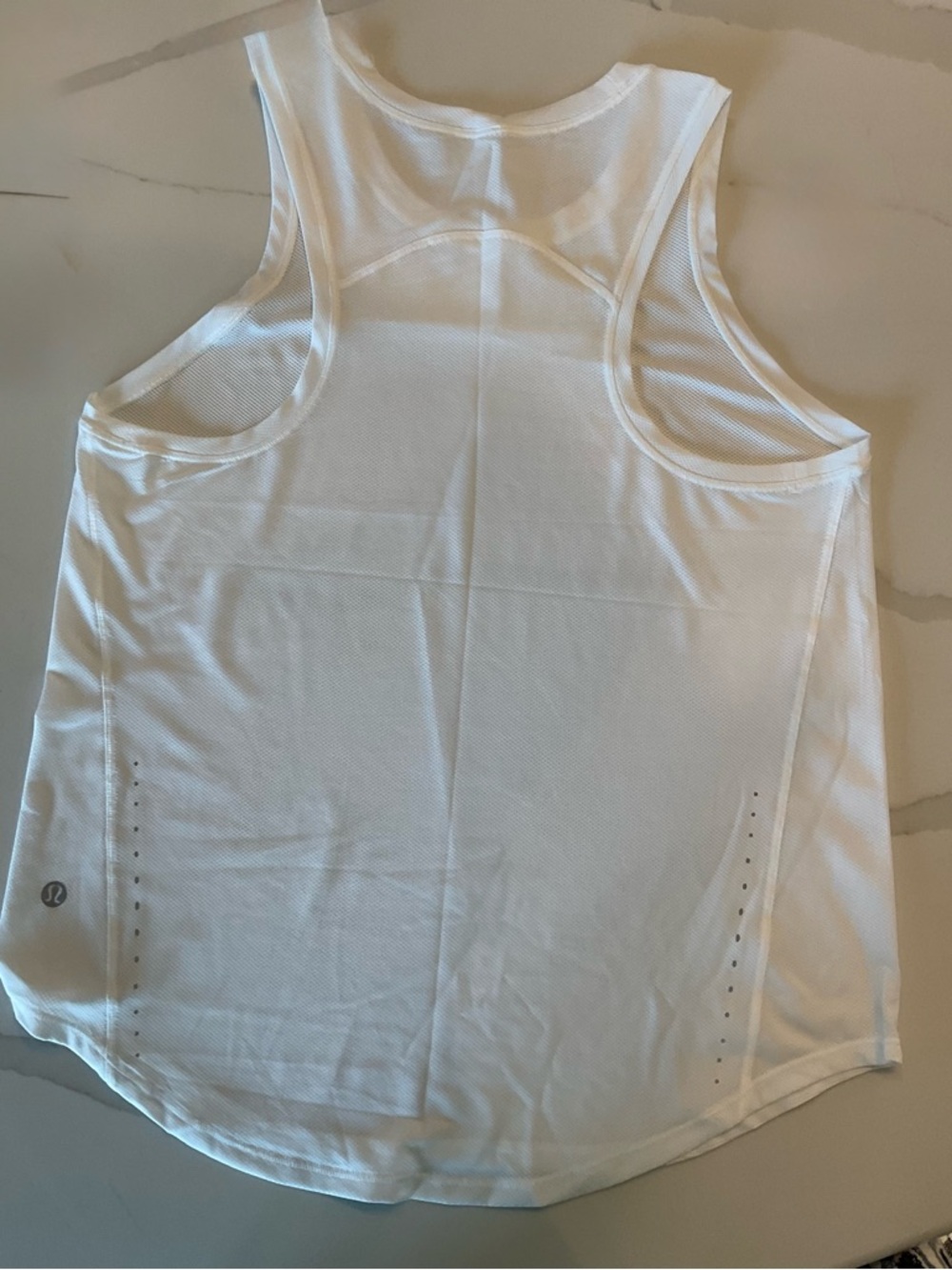 LULULEMON Women's White Athletic Tank Top